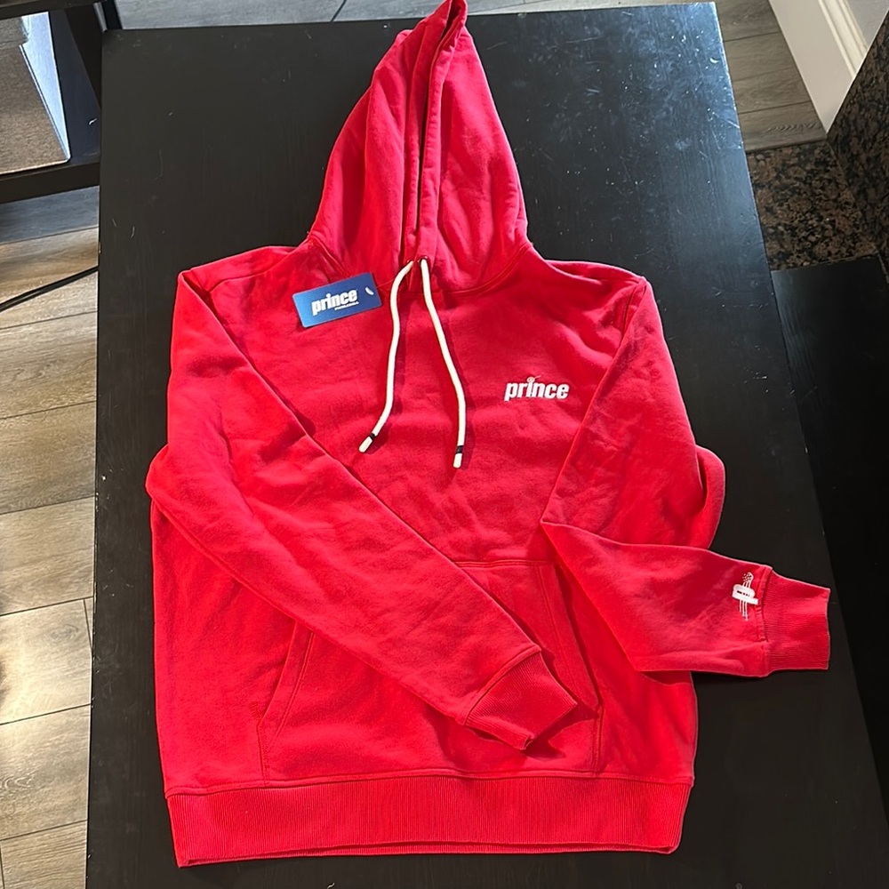Prince pickleball sports Red Hoodie Sweatshirt
